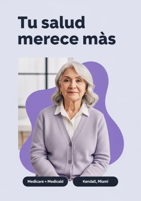 Senior patient with Preferred Care Network at Veritas Medical Group Kendall Miami