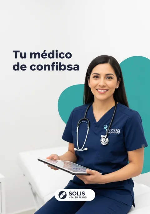 Médico de Veritas Medical Group atendiendo paciente de Solis Health Plans en Kendall Miami